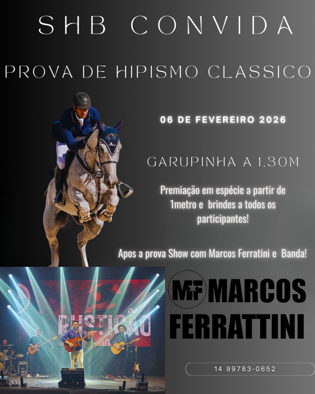 Prova de Hipismo Clássico – Sociedade Hípica de Bauru Convida